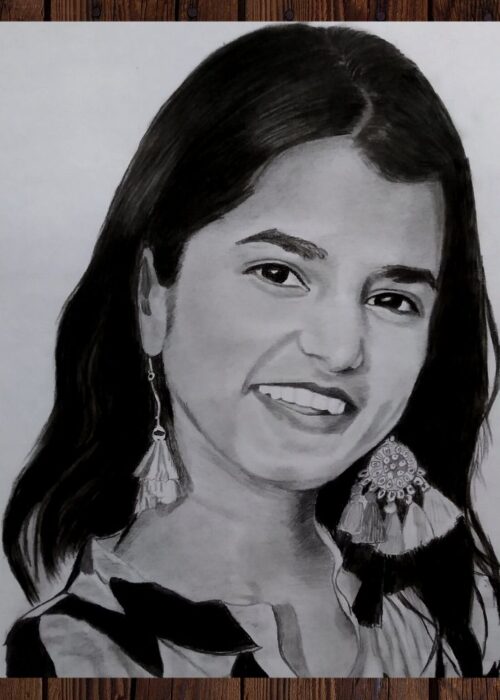 Graphite Pencil Sketch - Anil Raikwar Arts