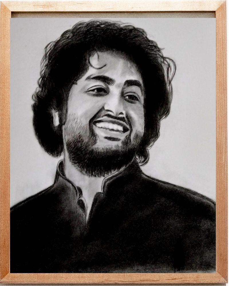 Charcoal Pencil Sketch - Anil Raikwar Arts