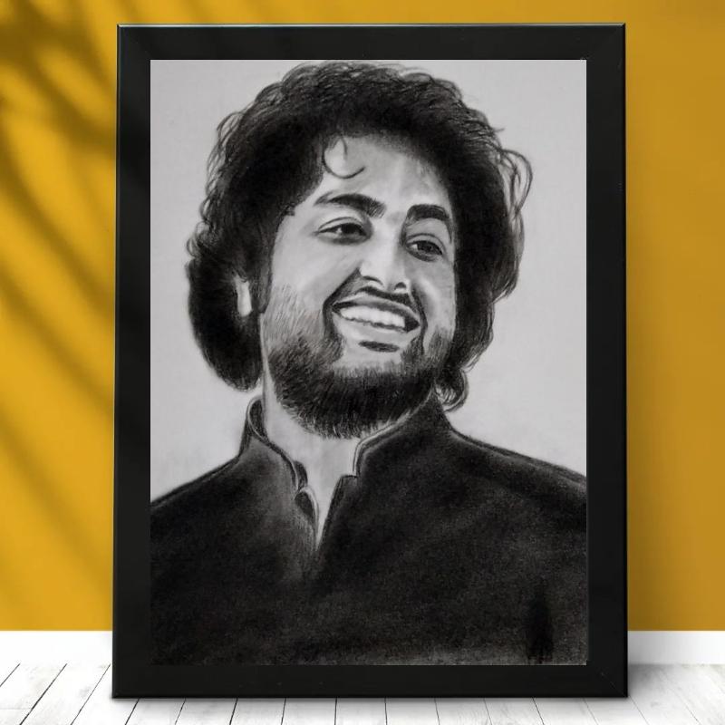 Arijit Sing Pencil Sketch