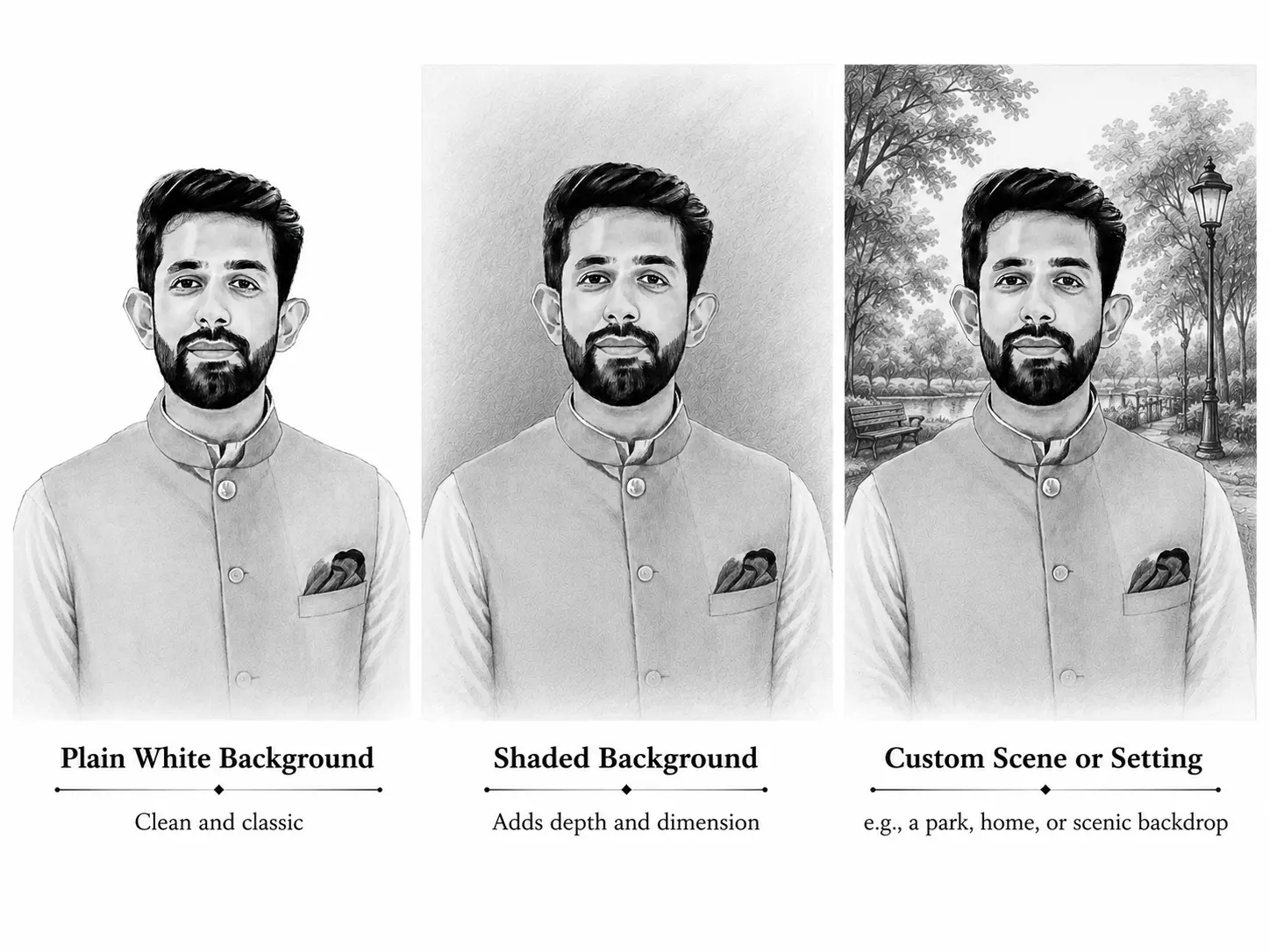 background on sketch