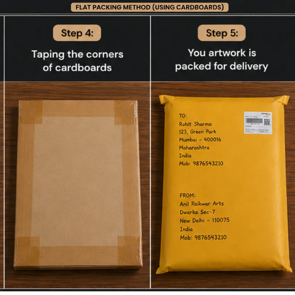flat packing method 4 to 5