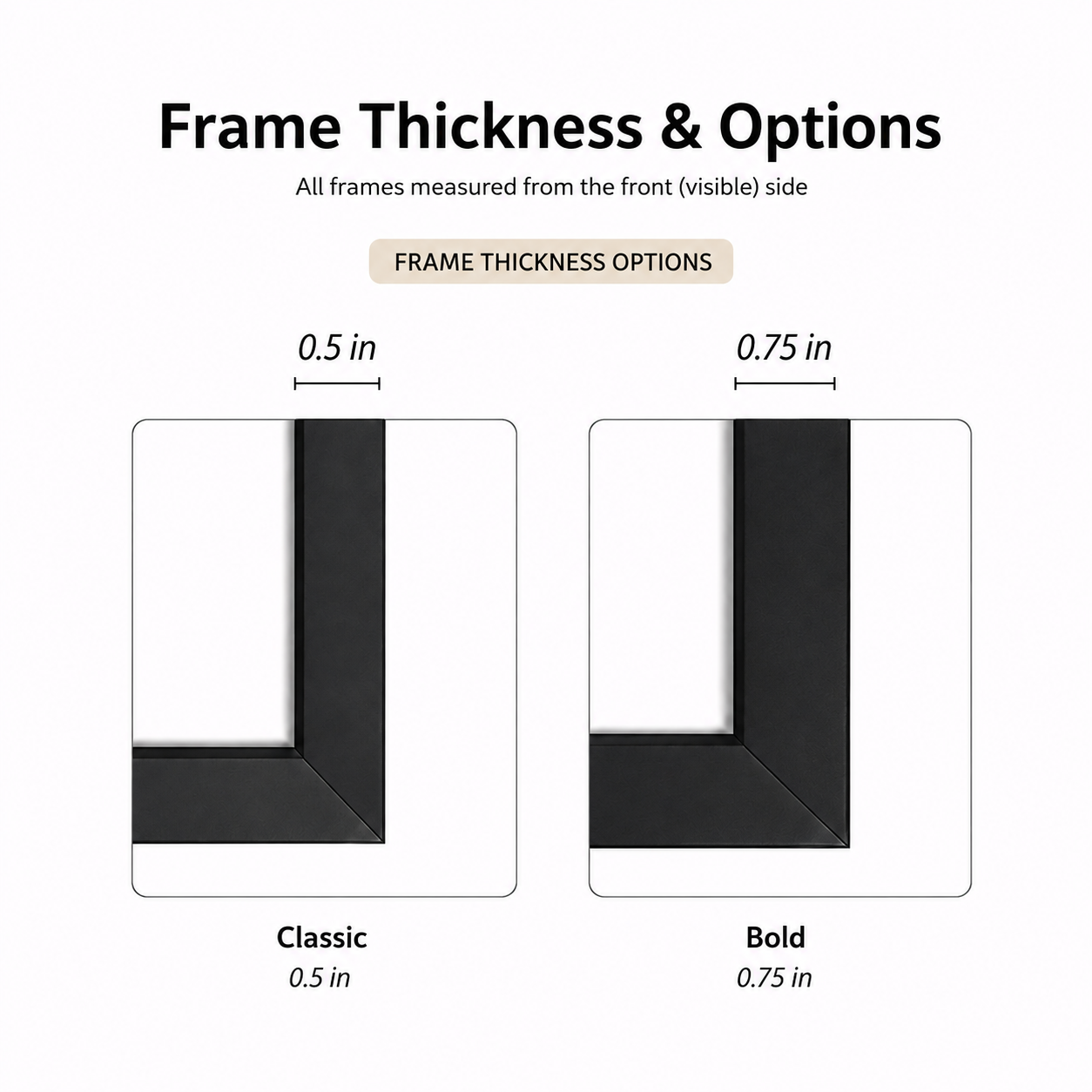 thinkness frame