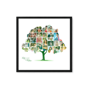 Tree Collage Photo Frame