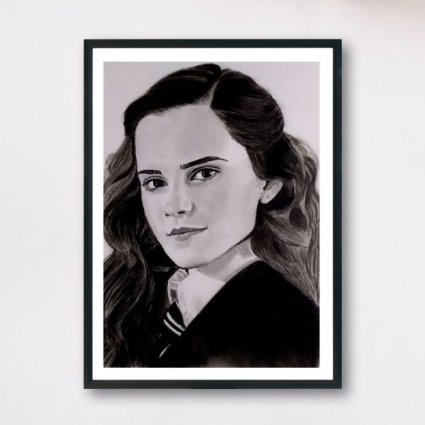 Emma Watsaon pencil sketch